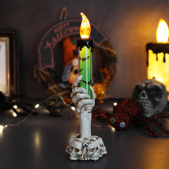 Day of the Dead Skull Lamp – Spooky Halloween Gift & Decor