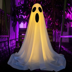 Spooky Hanging Ghost Decoration – Fun Halloween Home Décor