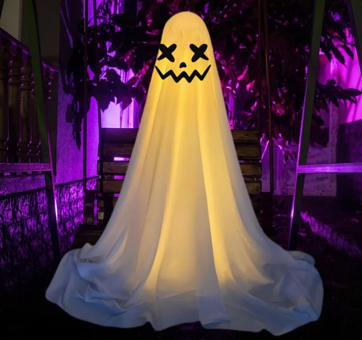 Spooky Hanging Ghost Decoration – Fun Halloween Home Décor