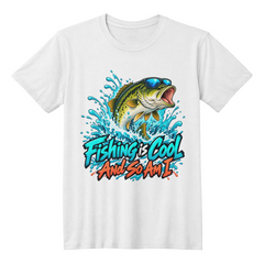 Fishing is Cool and So Am I - Bass Fishing Unisex T-Shirt