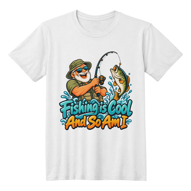 Fishing is Cool and So Am I – Happy Angler Unisex T-Shirt