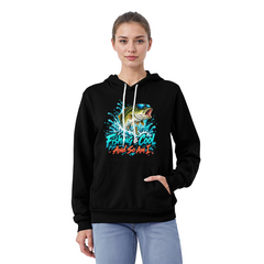 Fishing is Cool and So Am I – Cool Bass Unisex Hoodie