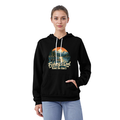 Fishing is Cool and So Am I – Mountain Lake Unisex Hoodie
