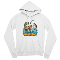 Fishing is Cool and So Am I – Happy Angler Unisex Hoodie