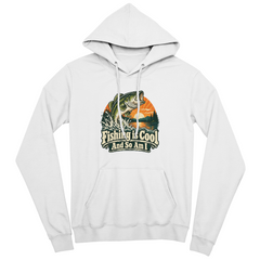 Fishing is Cool and So Am I – Sunset Bass Unisex Hoodie