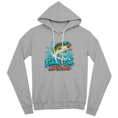 Fishing is Cool and So Am I – Cool Bass Unisex Hoodie