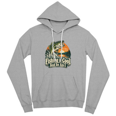 Fishing is Cool and So Am I – Sunset Bass Unisex Hoodie