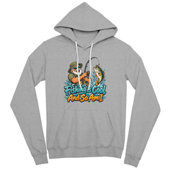 Fishing is Cool and So Am I – Happy Angler Unisex Hoodie