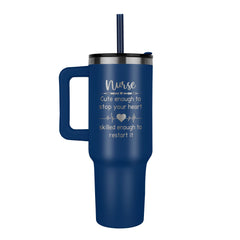 Heartfelt Nurse Tumbler – Meaningful Thank You Gift