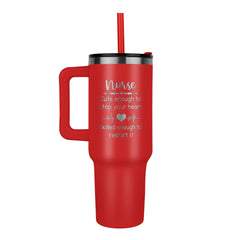 Heartfelt Nurse Tumbler – Meaningful Thank You Gift