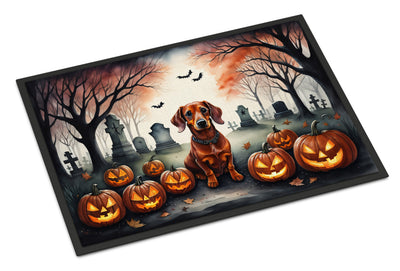Dachshund Spooky Halloween Doormat