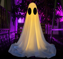 Spooky Hanging Ghost Decoration – Fun Halloween Home Décor