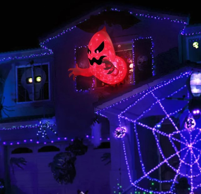 Spooky Inflatable Ghost – Fun Halloween Yard Decoration