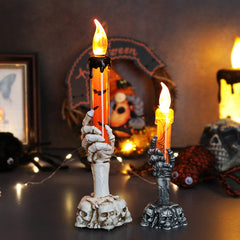 Day of the Dead Skull Lamp – Spooky Halloween Gift & Decor